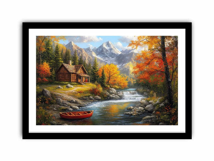 Brushstrokes Of Nature  Art Print