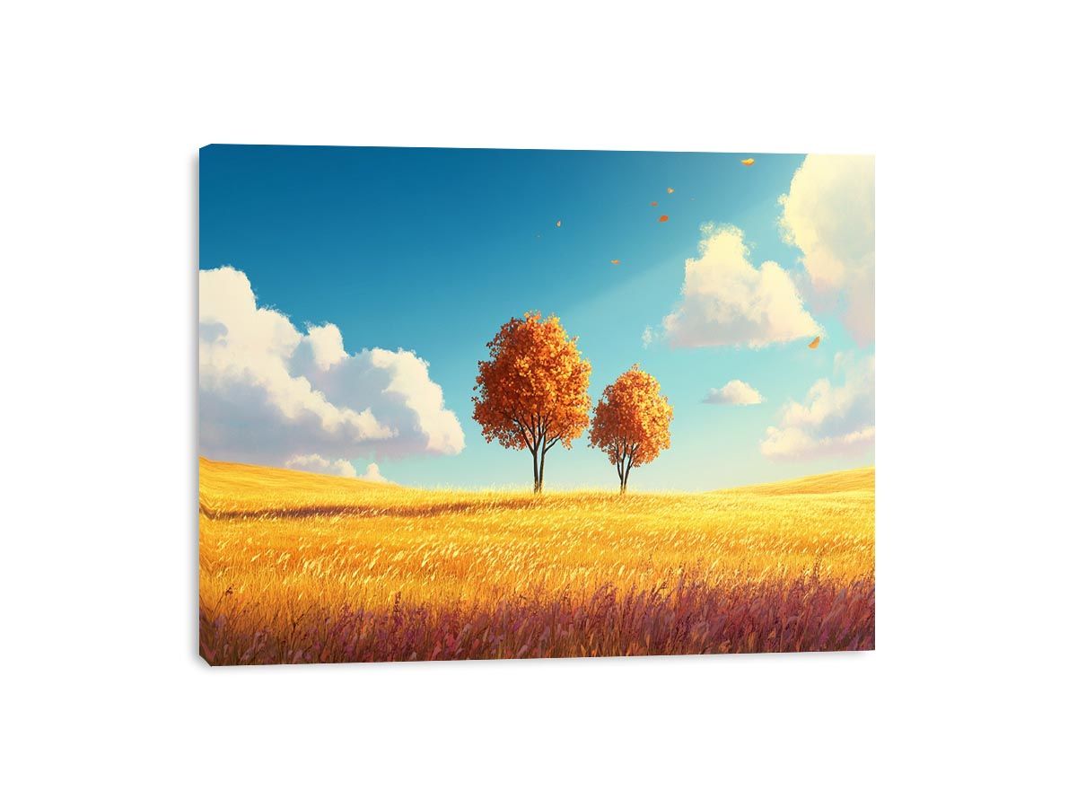 Autumn Embrace Canvas Print