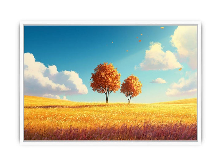 Autumn Embrace Framed Print