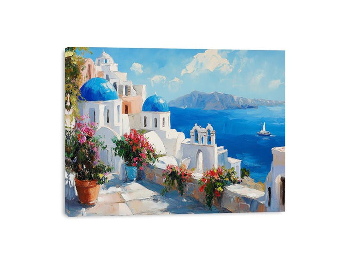 The Eternal Blue Canvas Print