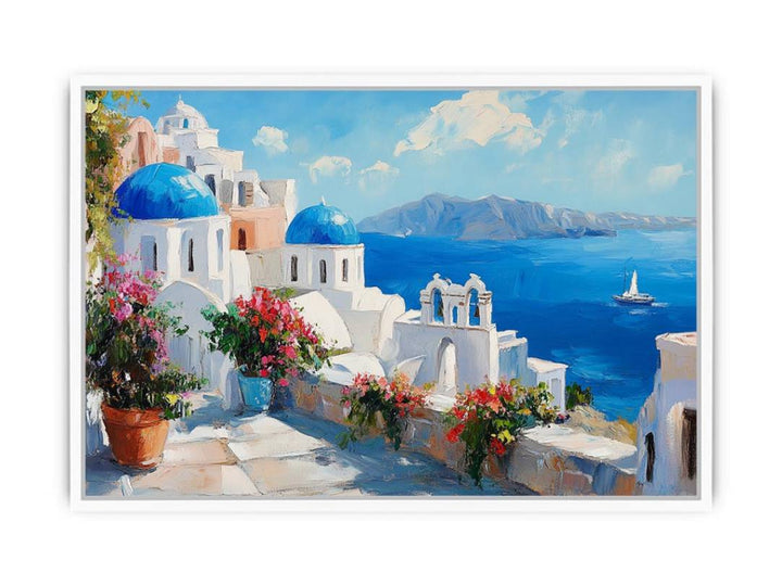 The Eternal Blue Framed Print