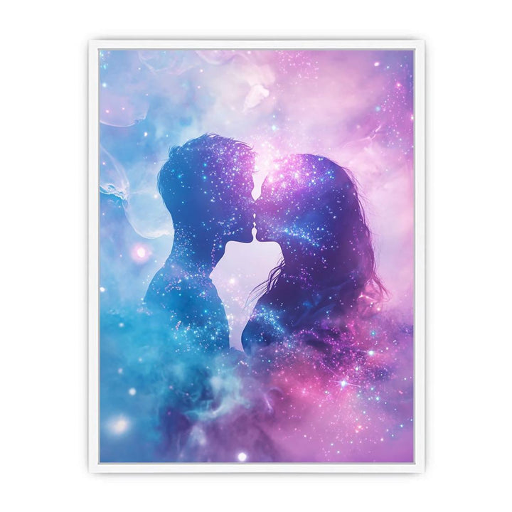Canvas Of Our Hearts Framed Print