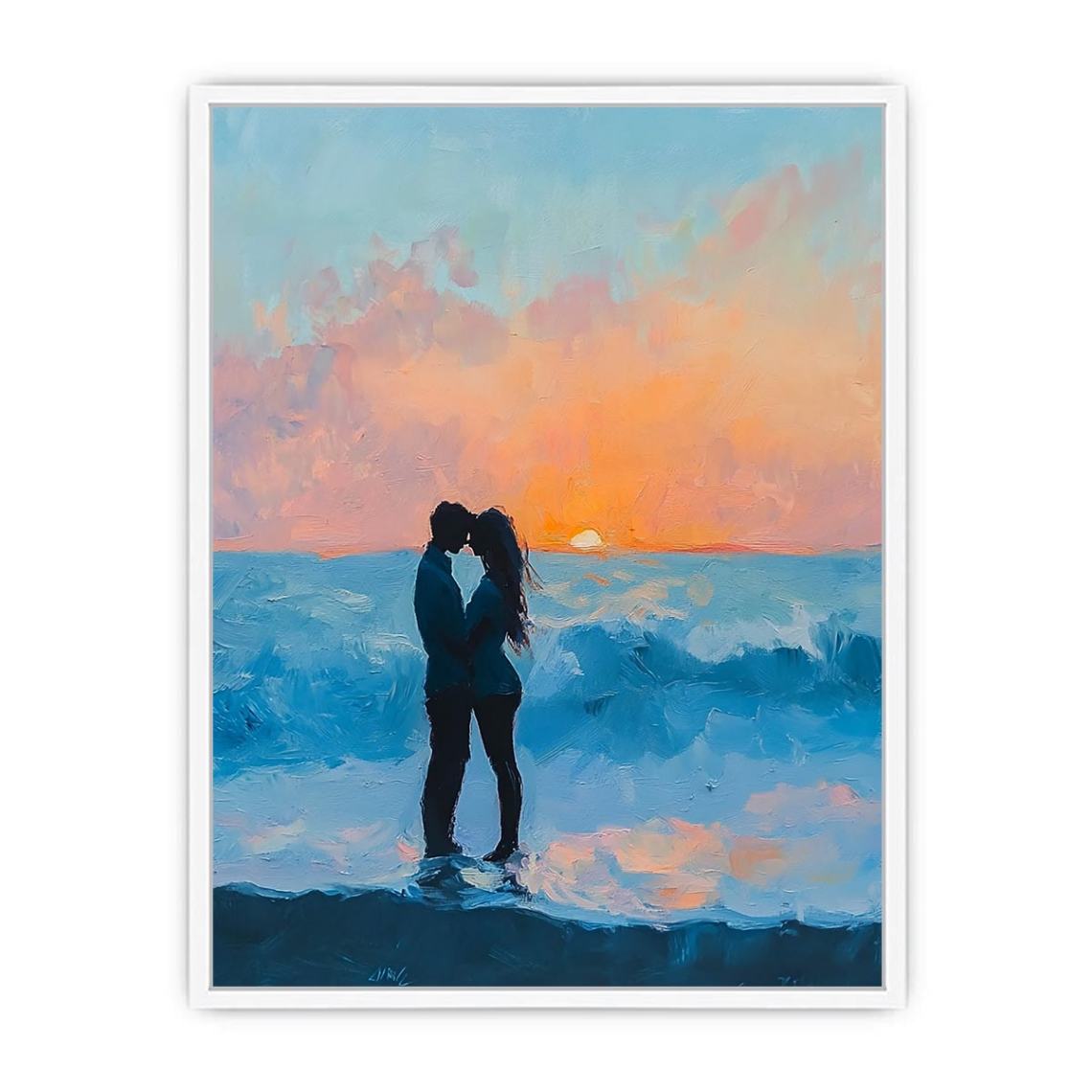 Whispers In Color Framed Print