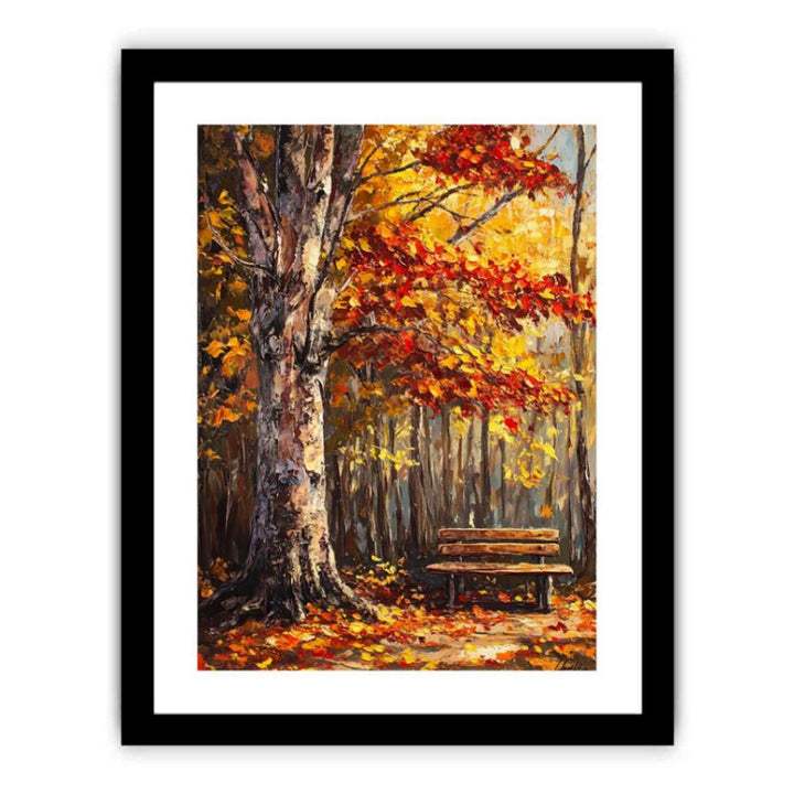 Autumn Maple Tree  Art Print