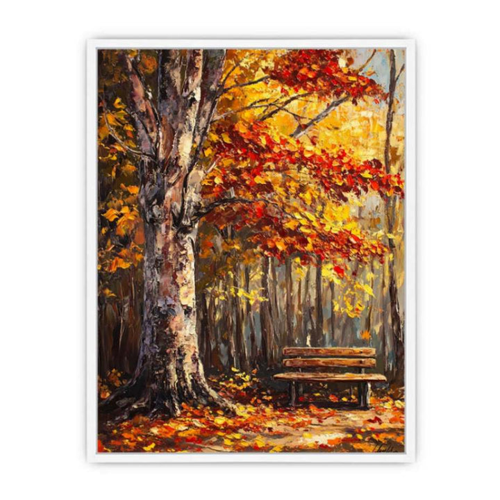 Autumn Maple Tree Framed Print