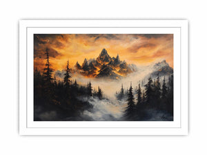 Mountian 11 Streched canvas