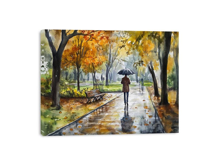Amber Symphony Canvas Print
