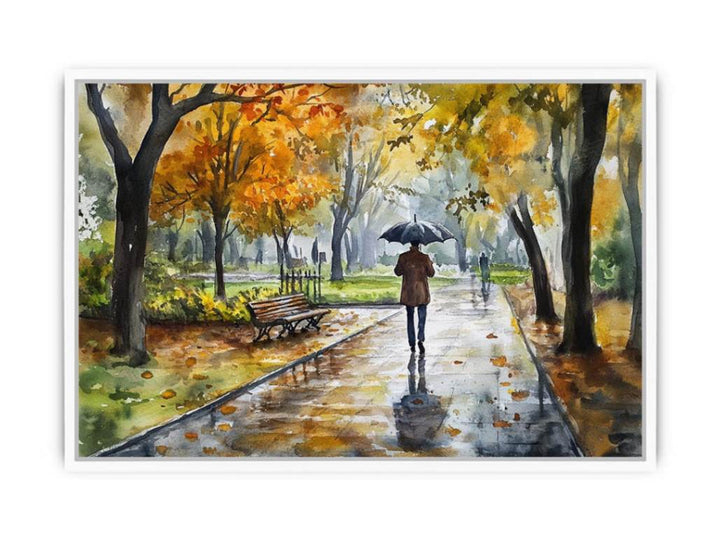 Amber Symphony Framed Print