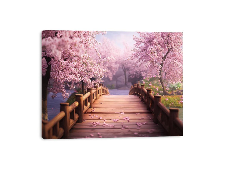 Cherry Whispers Canvas Print