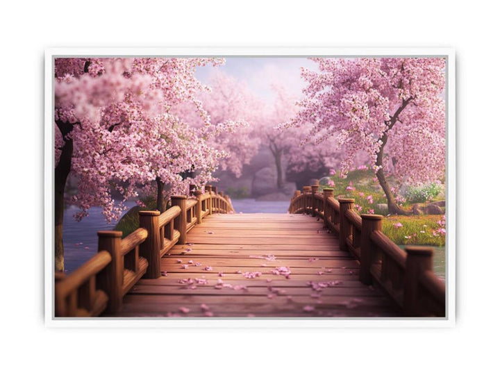 Cherry Whispers Framed Print