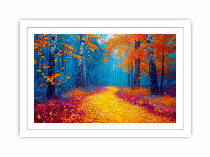 Crimson Embrace Streched canvas