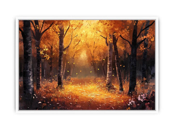Autumn’s Glow Framed Print