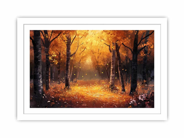 Autumn’s Glow Streched canvas