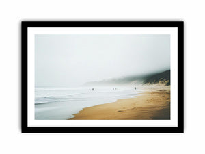 Beach  Embrace  Art Print