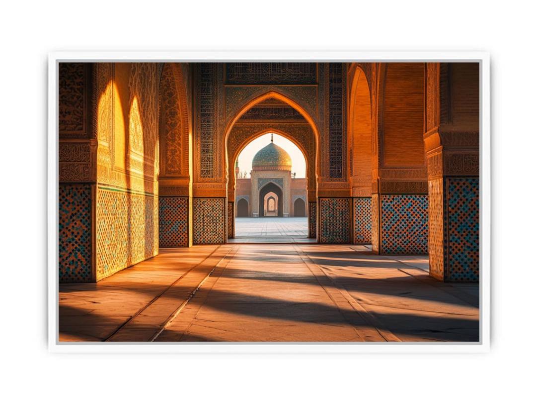 Sultani Symmetry Framed Print