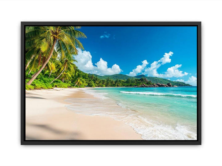 Tropical beach  Painting