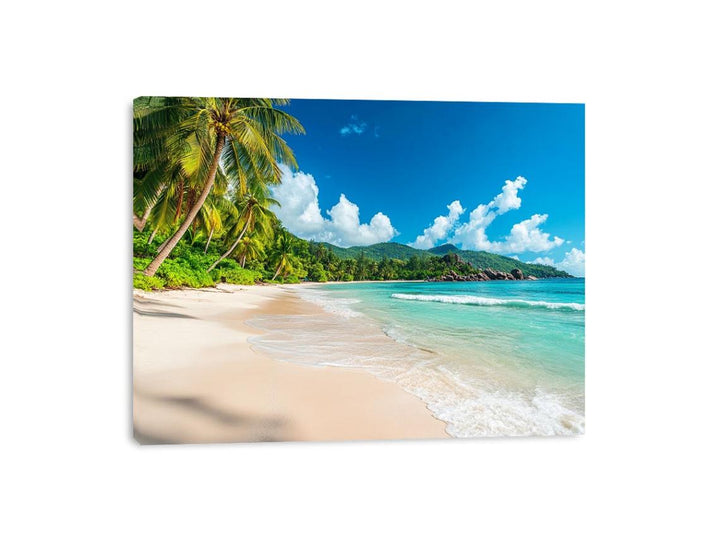 Tropical beach Canvas Print