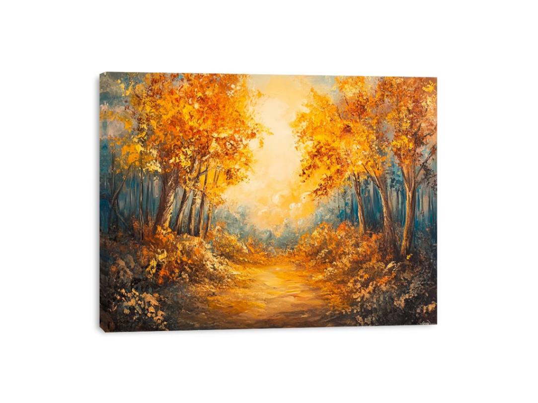 Golden Whispers Canvas Print