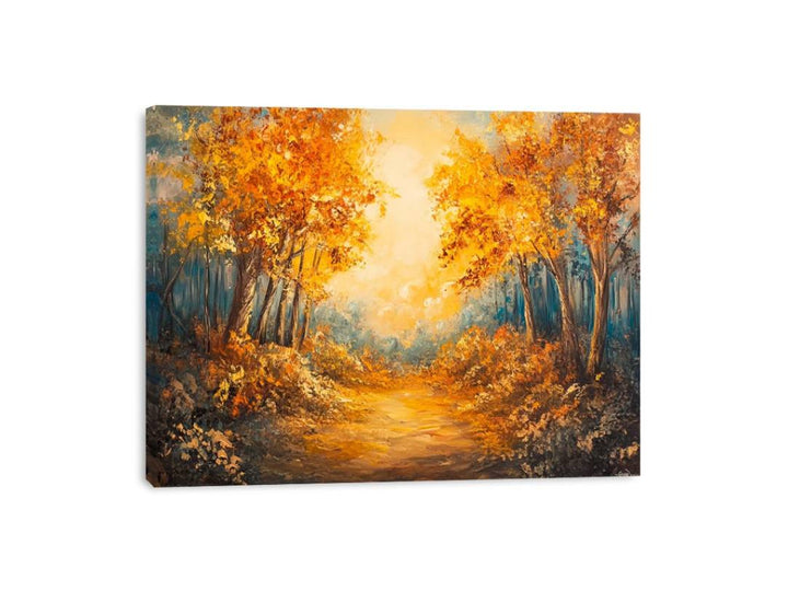 Golden Whispers Canvas Print