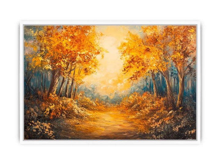 Golden Whispers Framed Print