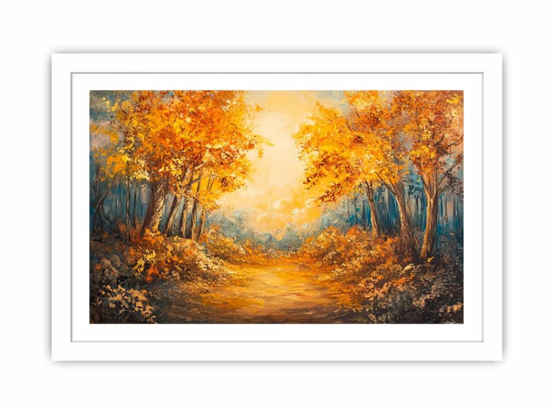 Golden Whispers Streched canvas