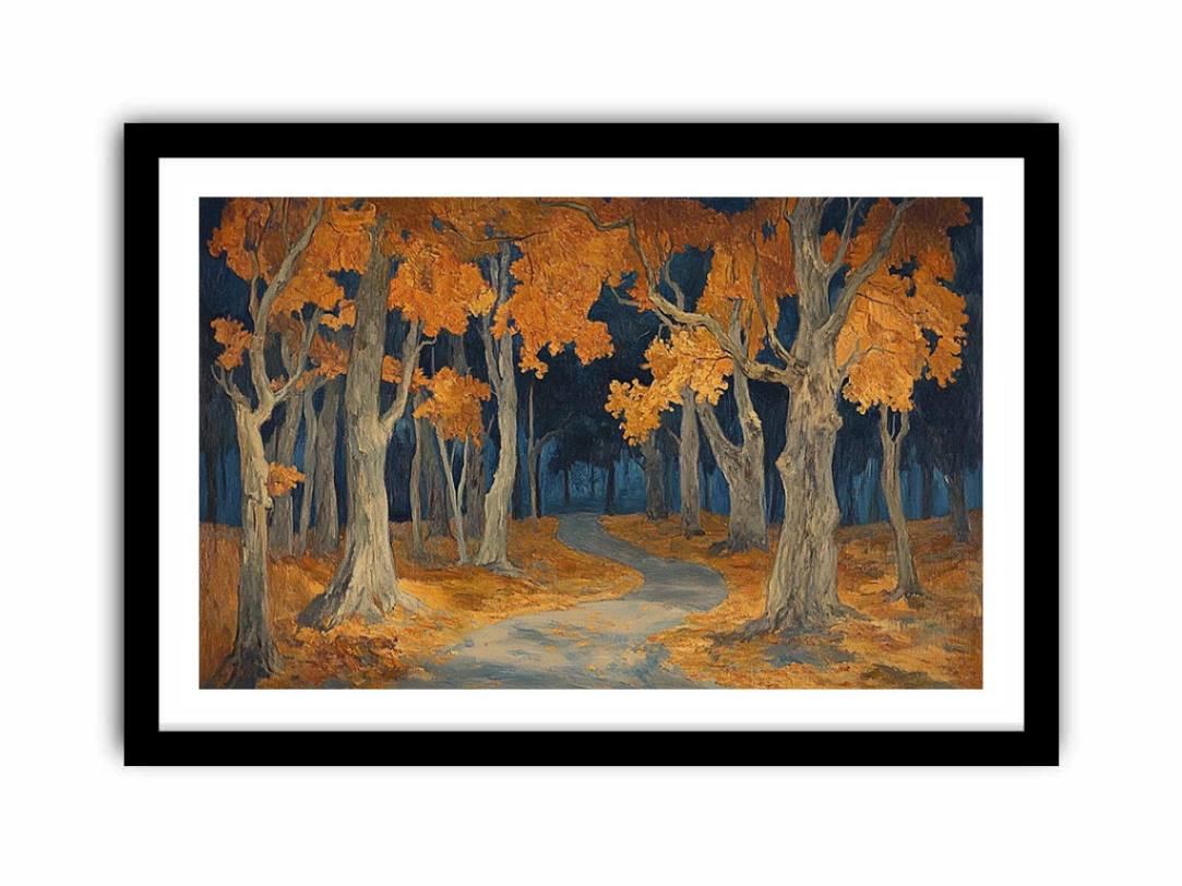 Whispering Foliage  Art Print