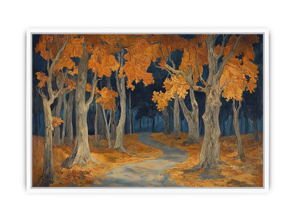 Whispering Foliage Framed Print