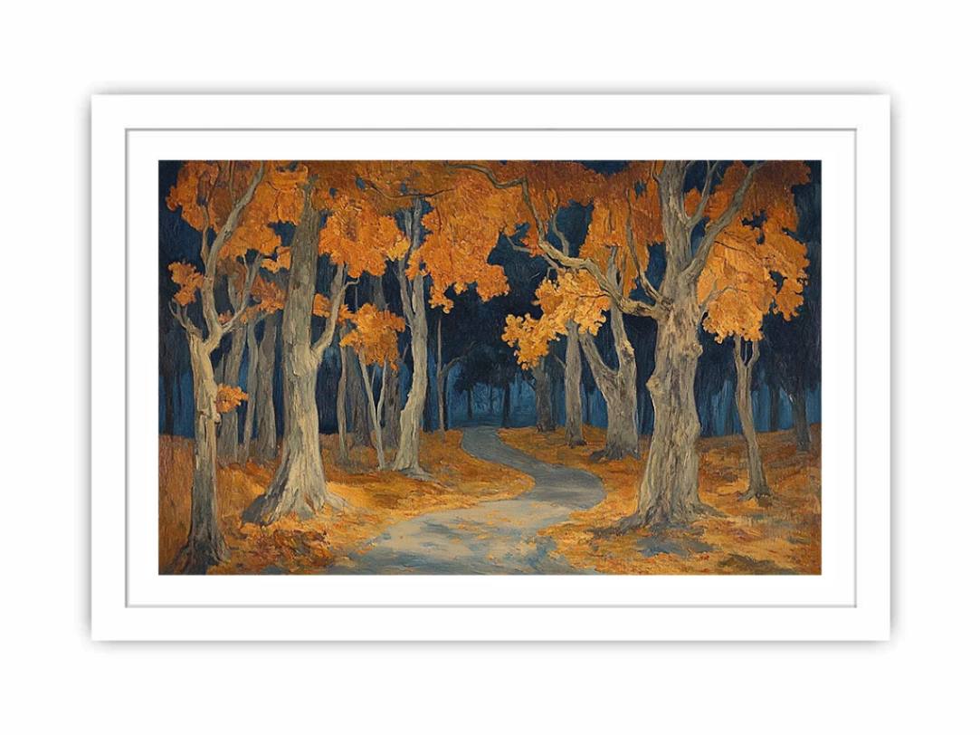 Whispering Foliage Streched canvas