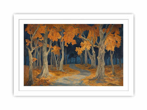 Whispering Foliage Streched canvas