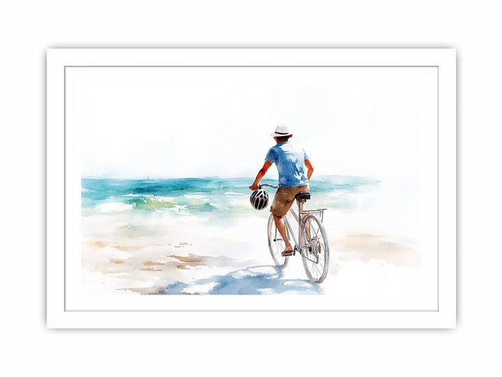 Bike Ride Streched canvas