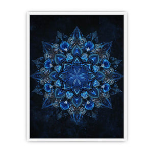 Royal Symmetry Framed Print