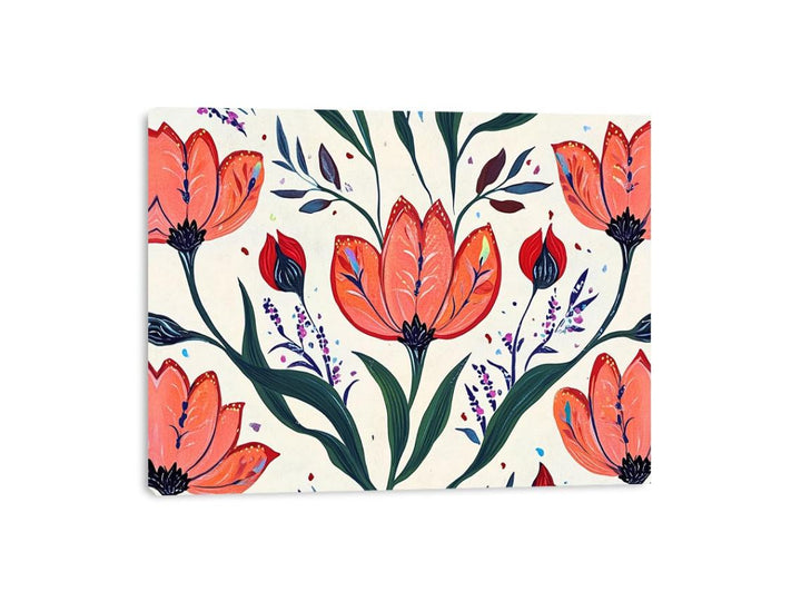 Sufi Blooms Canvas Print