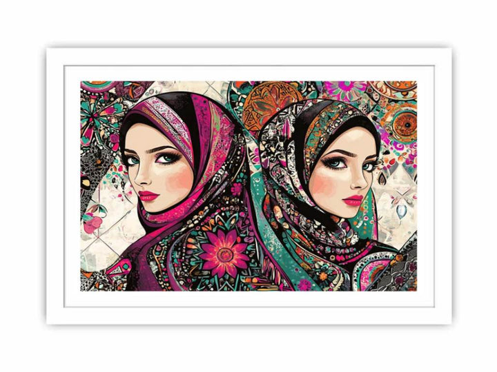 Moonlit Modesty Streched canvas