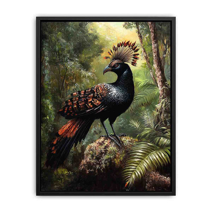 Lyrebird 2  Painting
