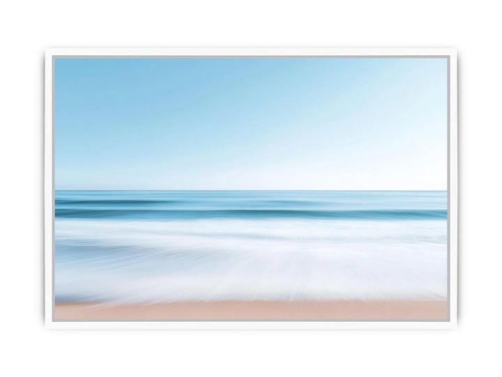 Pearl Horizon Framed Print