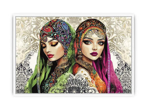 Whispering Veil Framed Print