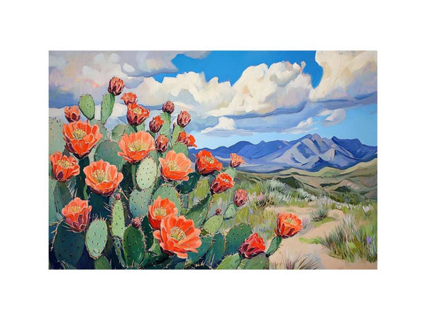 Blooming Cactus