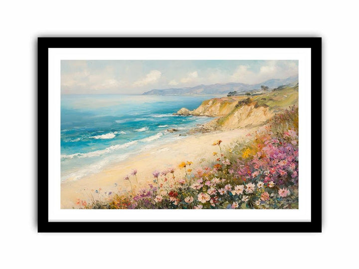Pastel Landscape   Art Print