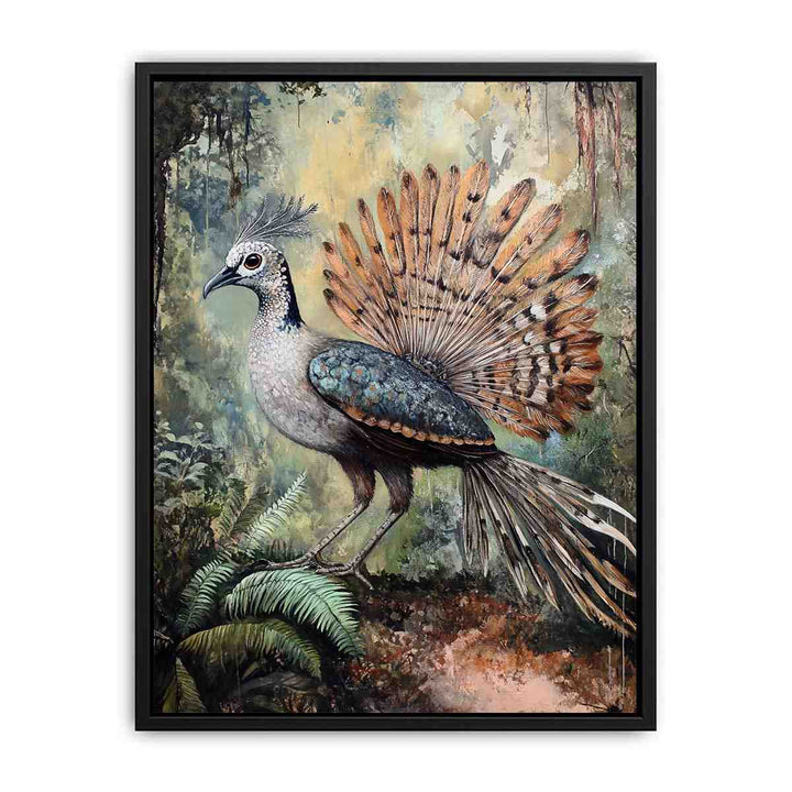 Lyrebird 3  Painting