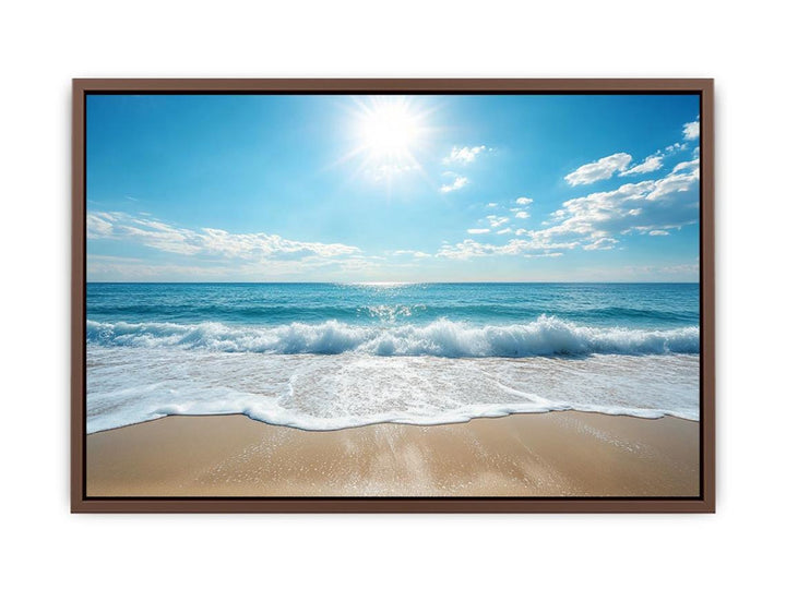 Beach Waves   Poster