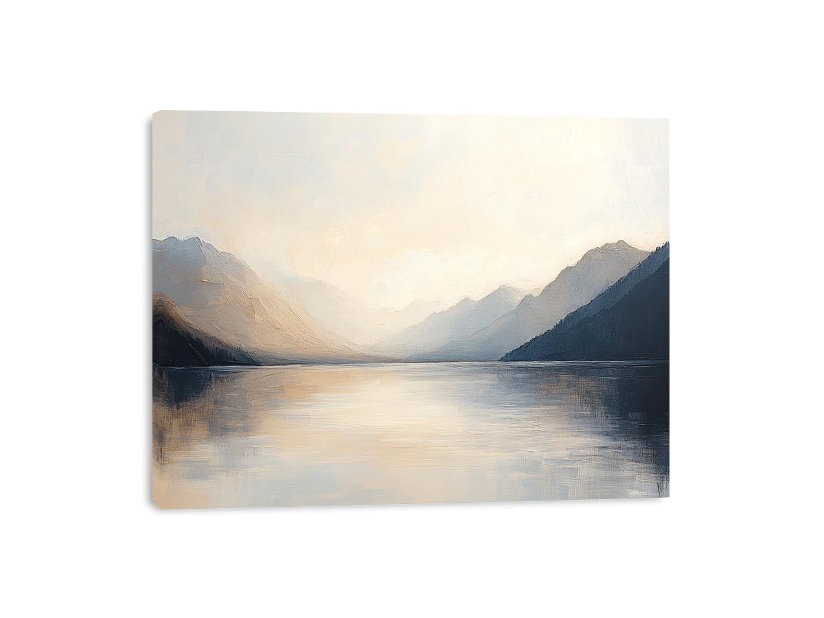 Echoes Of Stillness Canvas Print