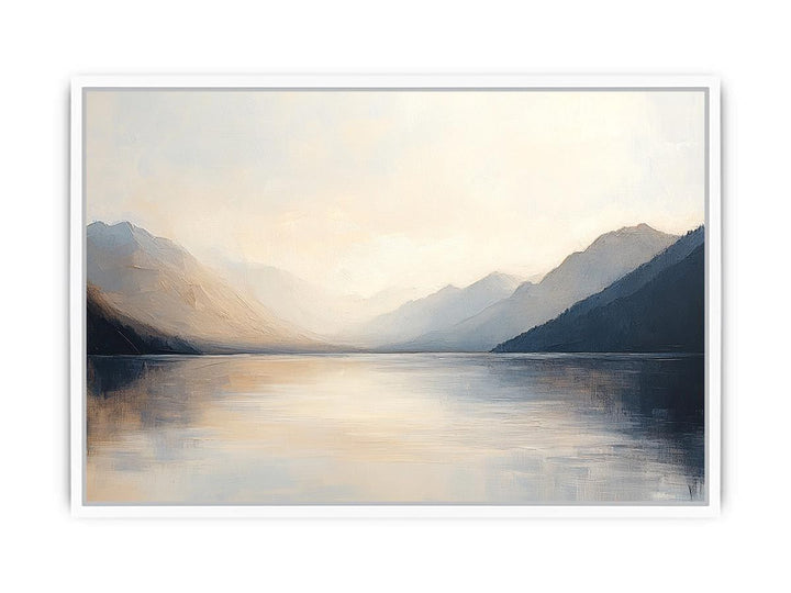 Echoes Of Stillness Framed Print