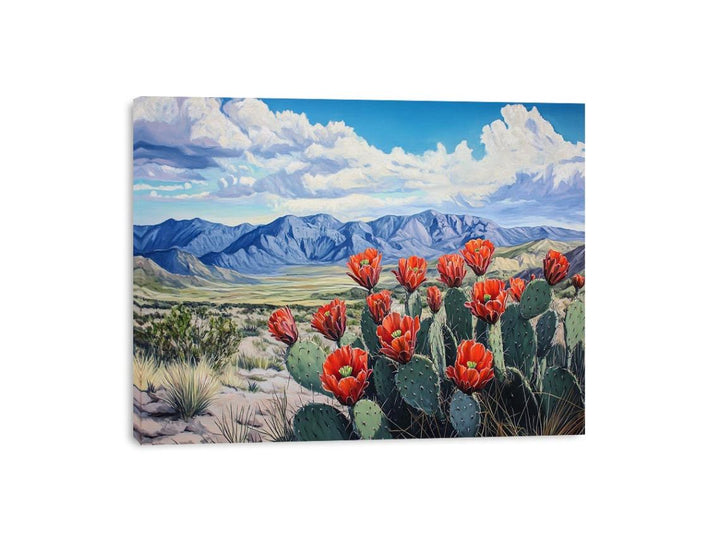 Desert Blossom Canvas Print