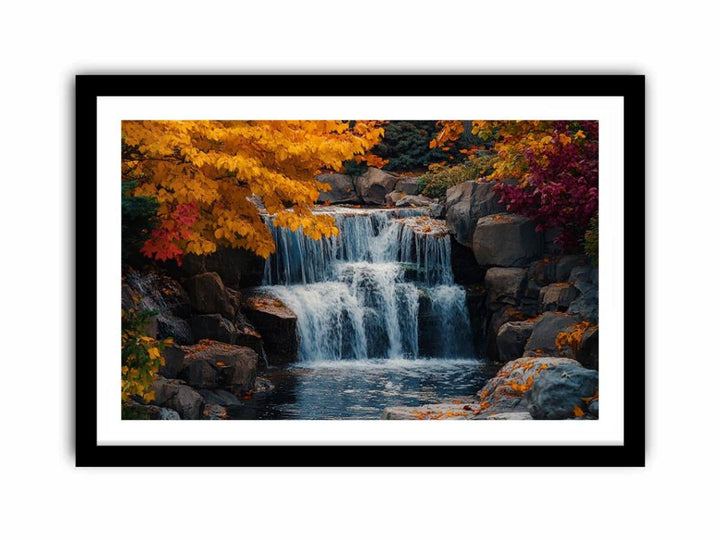 Silver Veil Of The Wild  Art Print