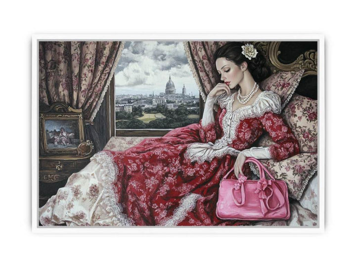 Velvet Grace And Open Skies Framed Print