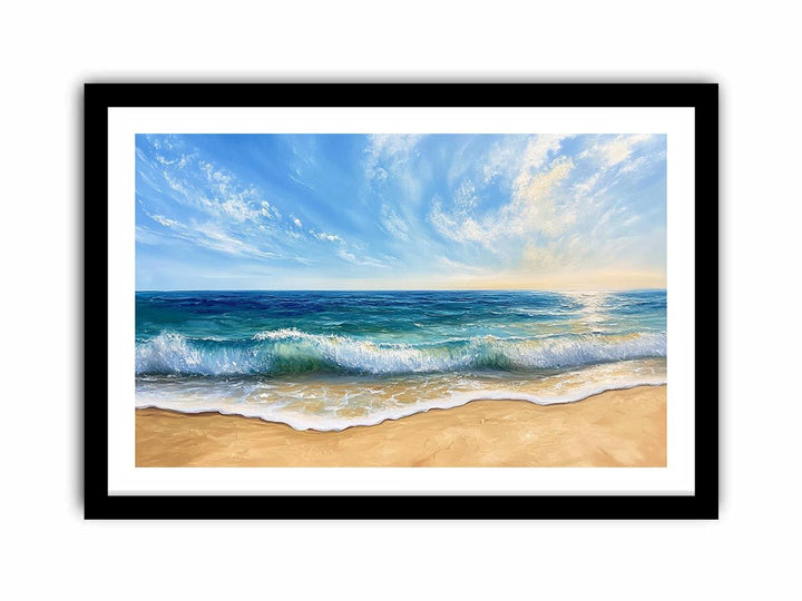 Abstract Beach  Art Print