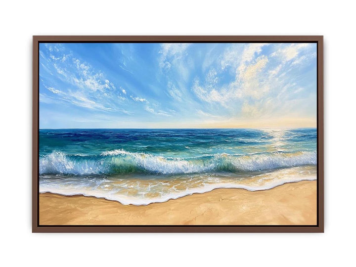 Abstract Beach  Poster
