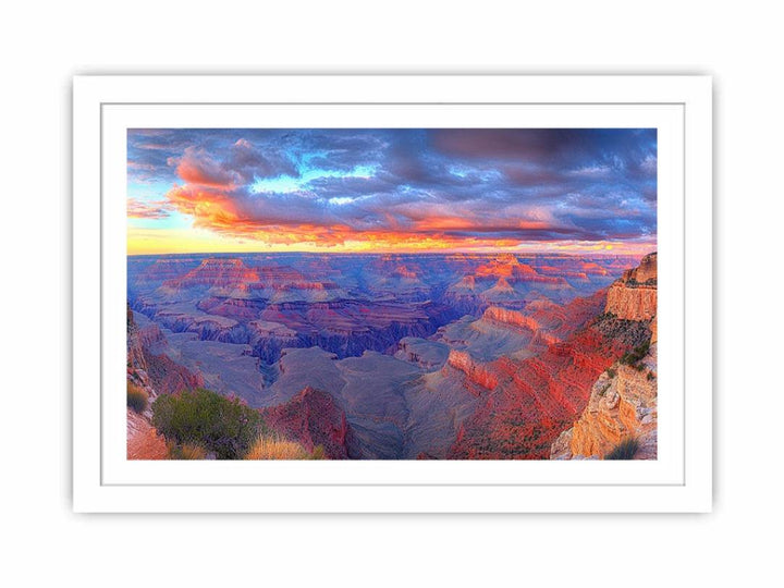 Grand Canyon Sunset Streched canvas