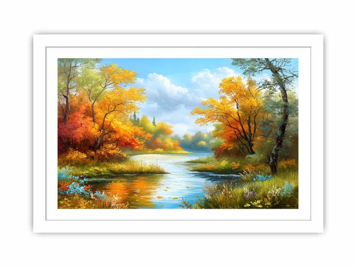 The Secret Landscape Streched canvas