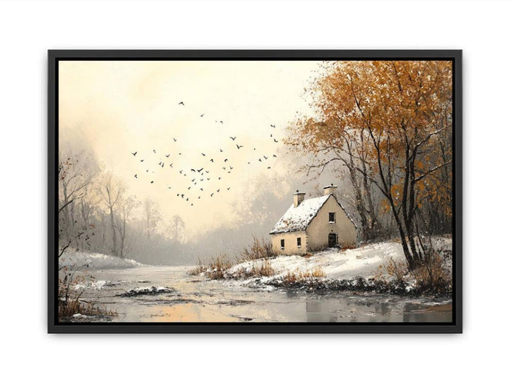 Golden Hour Landscape  Painting